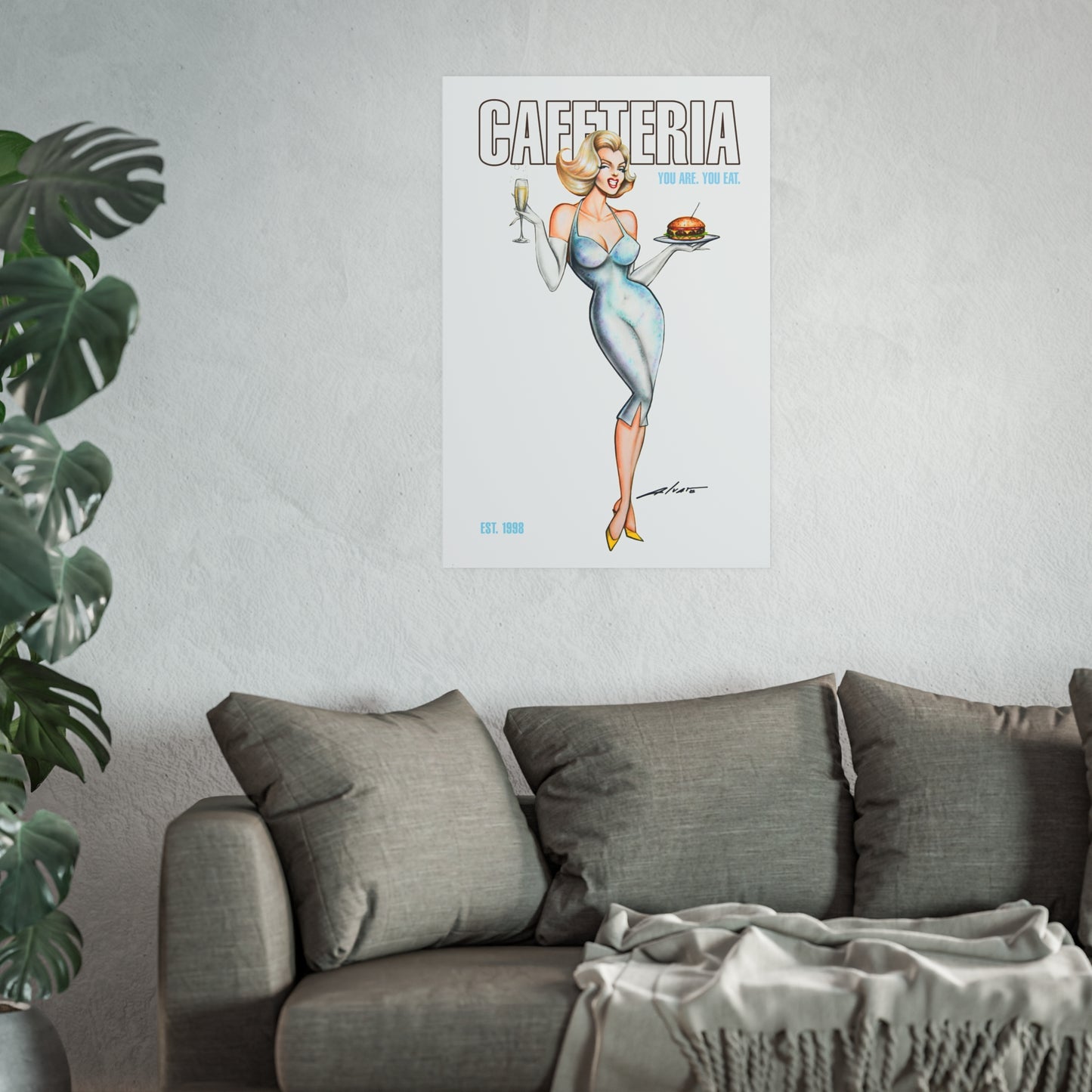 Bombshell Archival Print by Alvaro