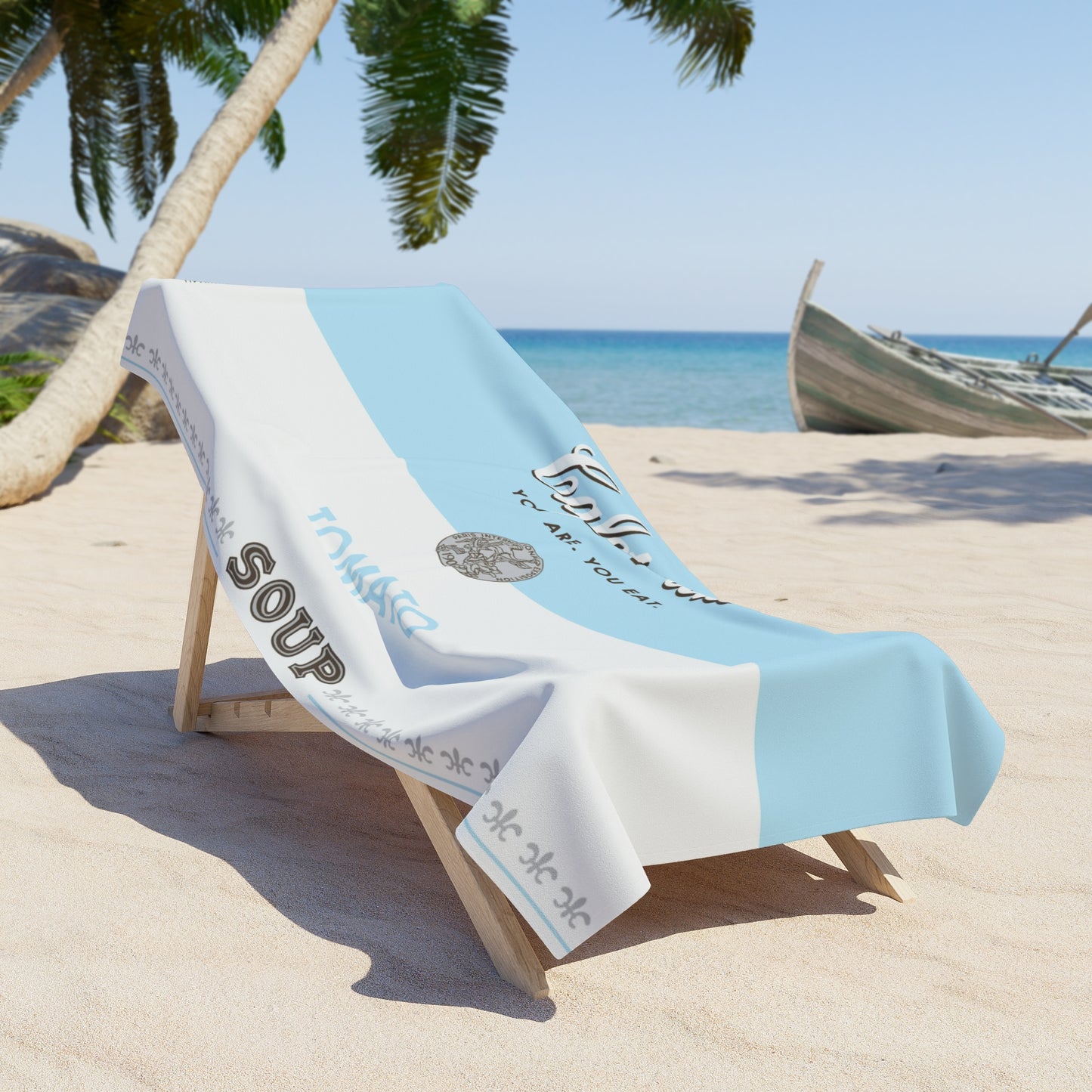 Tomato Soup Beach Towel